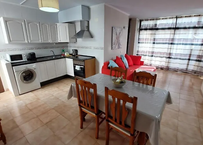 Lägenhet Simple Frontera Primavera Pool In South Tenerife Costa Del Silencio